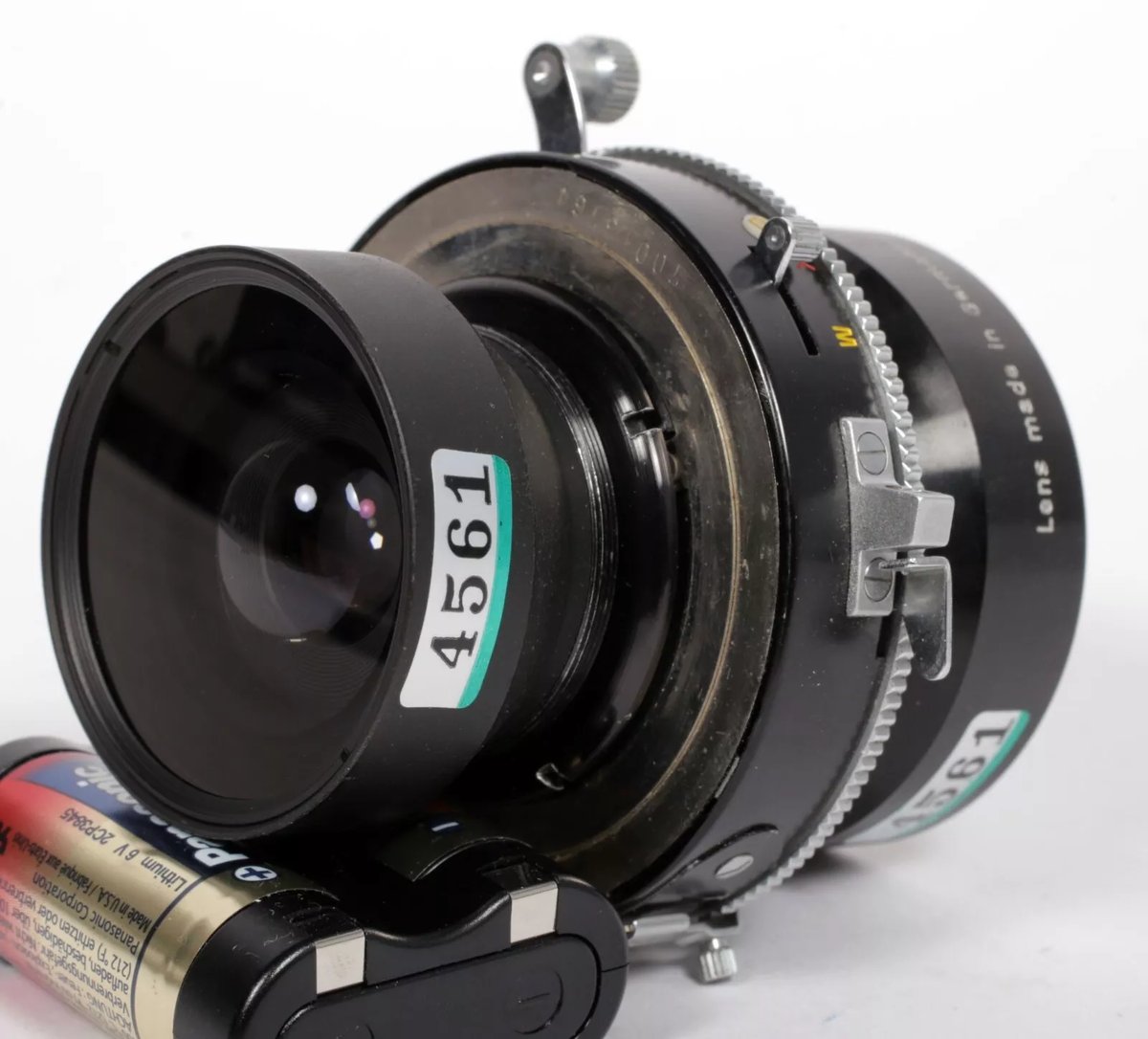 Schneider Super Angulon 75mm F8 lens in Copal #0 shutter Schneider Super Angulon 75mm F8 lens in Copal #0 shutter